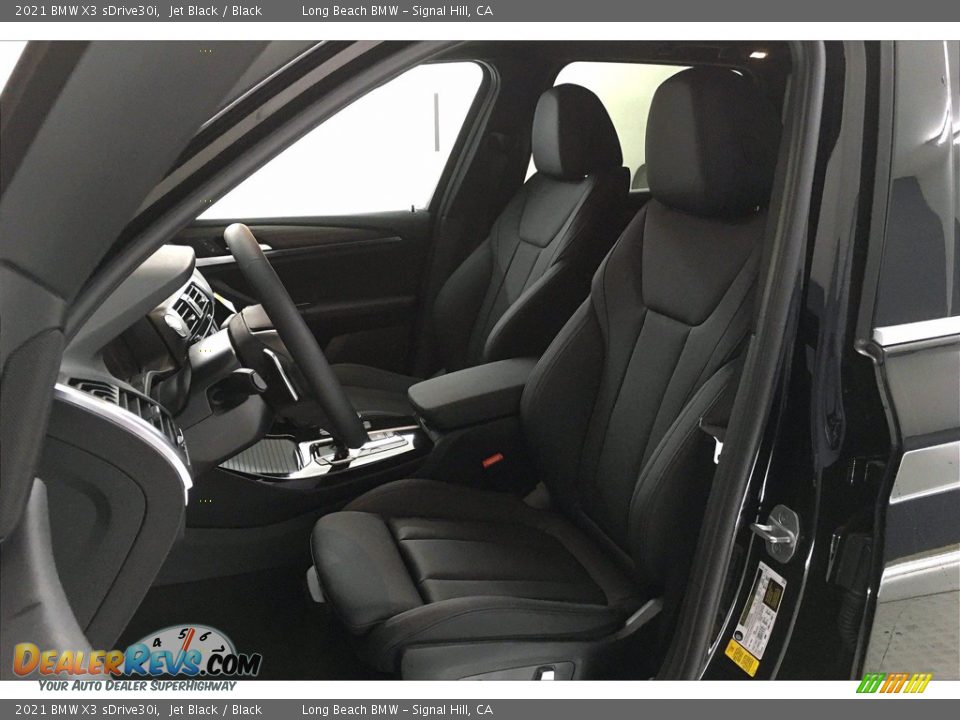 2021 BMW X3 sDrive30i Jet Black / Black Photo #9