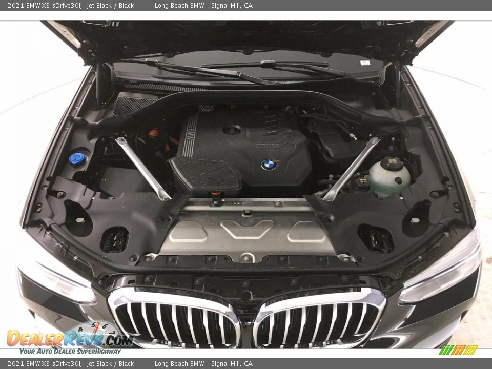 2021 BMW X3 sDrive30i Jet Black / Black Photo #10