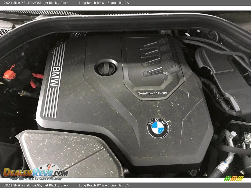 2021 BMW X3 sDrive30i Jet Black / Black Photo #11
