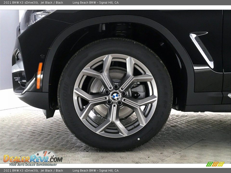 2021 BMW X3 sDrive30i Jet Black / Black Photo #12
