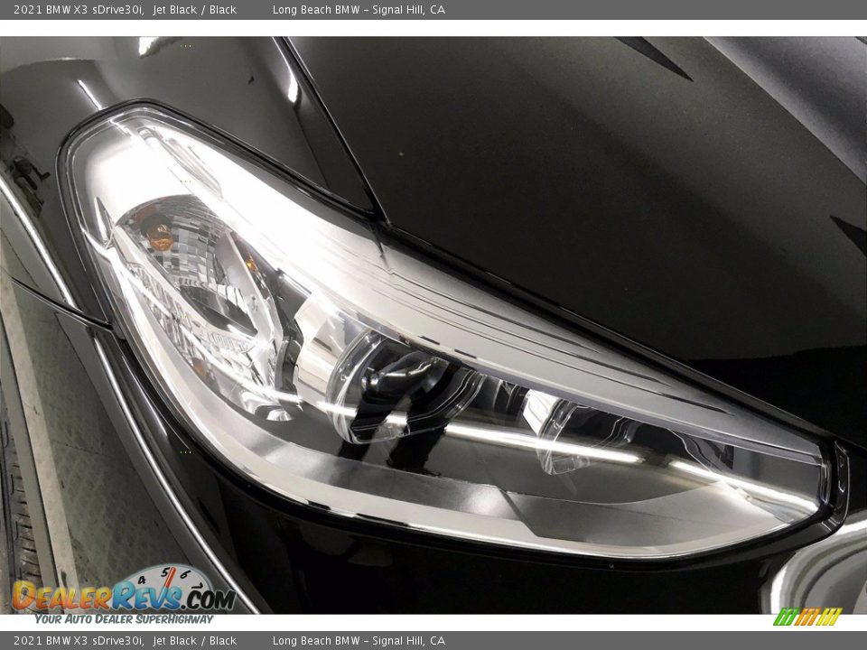 2021 BMW X3 sDrive30i Jet Black / Black Photo #14
