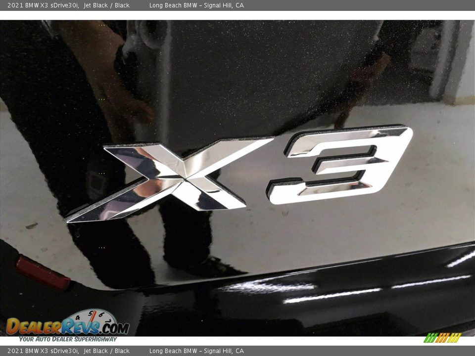 2021 BMW X3 sDrive30i Jet Black / Black Photo #16