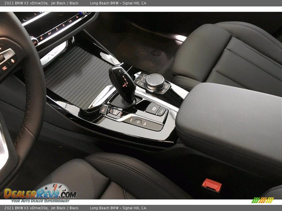 2021 BMW X3 xDrive30e Jet Black / Black Photo #8