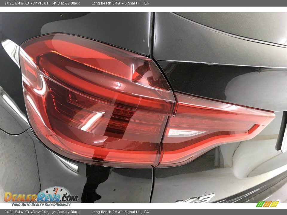 2021 BMW X3 xDrive30e Jet Black / Black Photo #15