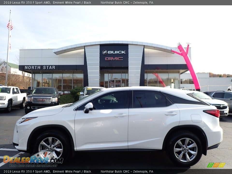 2019 Lexus RX 350 F Sport AWD Eminent White Pearl / Black Photo #1