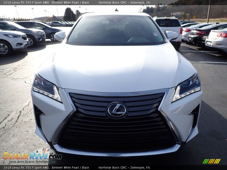 2019 Lexus RX 350 F Sport AWD Eminent White Pearl / Black Photo #3