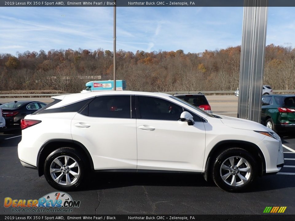 2019 Lexus RX 350 F Sport AWD Eminent White Pearl / Black Photo #5