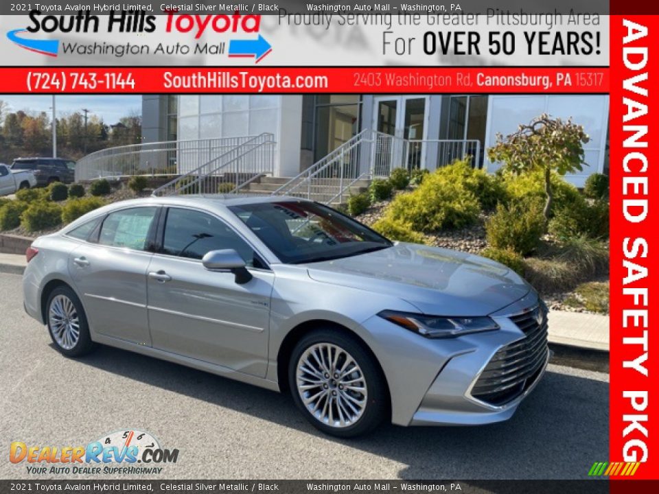 2021 Toyota Avalon Hybrid Limited Celestial Silver Metallic / Black Photo #1