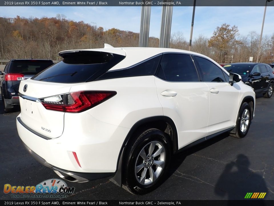 2019 Lexus RX 350 F Sport AWD Eminent White Pearl / Black Photo #9