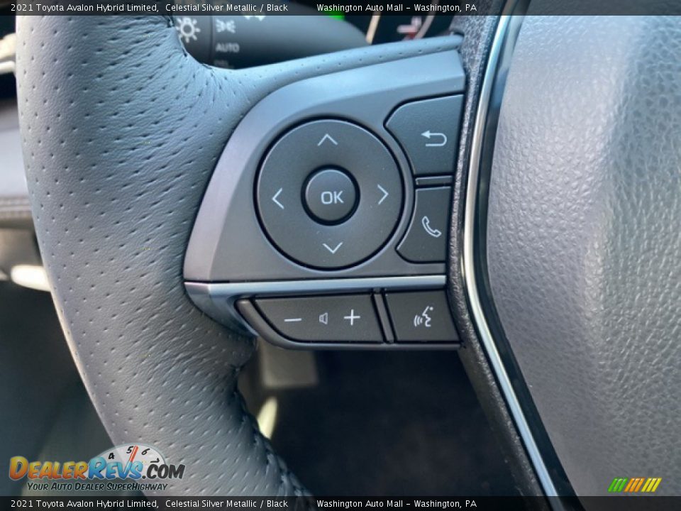 2021 Toyota Avalon Hybrid Limited Steering Wheel Photo #7