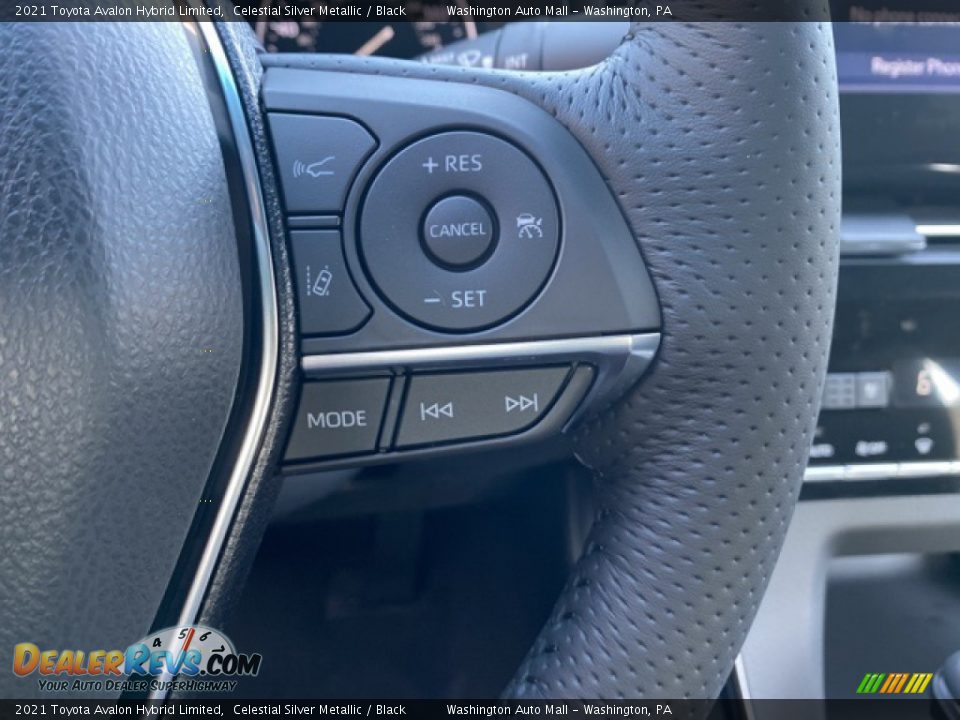 2021 Toyota Avalon Hybrid Limited Steering Wheel Photo #8