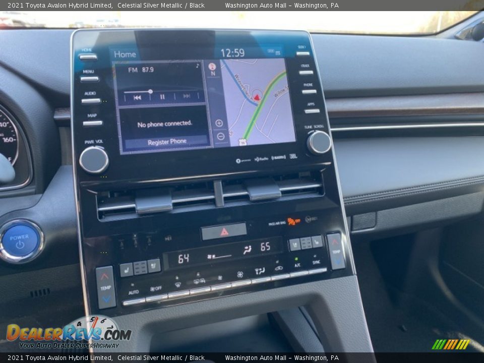 Controls of 2021 Toyota Avalon Hybrid Limited Photo #9