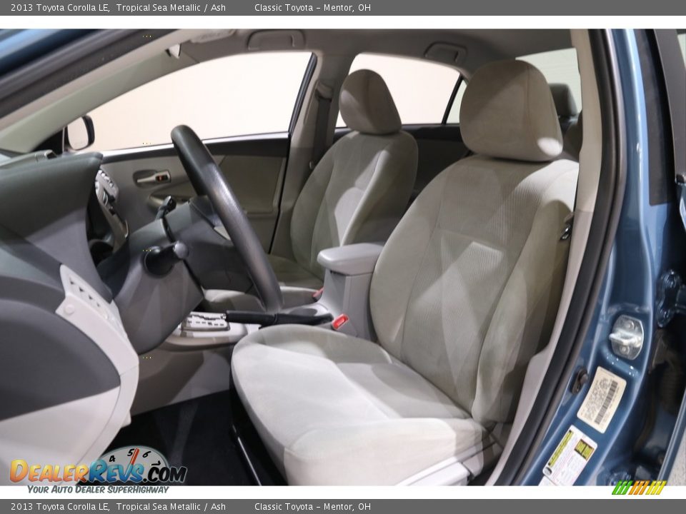 2013 Toyota Corolla LE Tropical Sea Metallic / Ash Photo #5