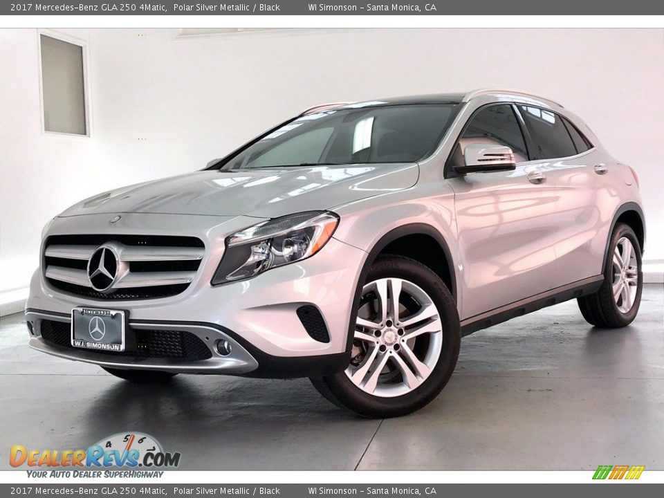 2017 Mercedes-Benz GLA 250 4Matic Polar Silver Metallic / Black Photo #12