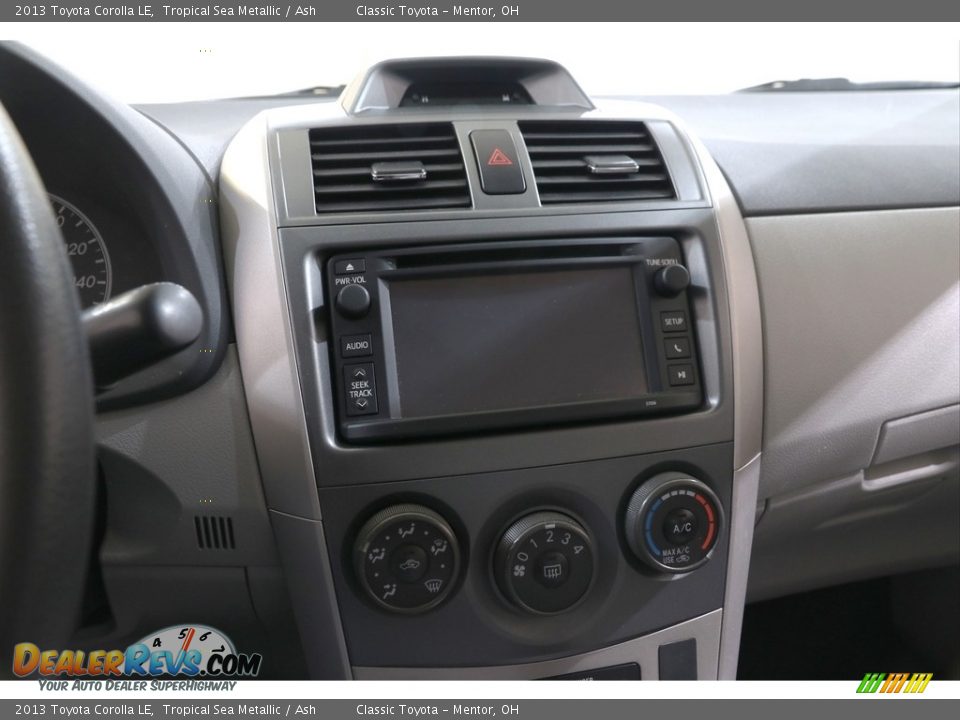 2013 Toyota Corolla LE Tropical Sea Metallic / Ash Photo #9