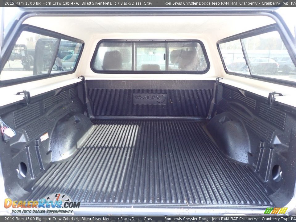 2019 Ram 1500 Big Horn Crew Cab 4x4 Billett Silver Metallic / Black/Diesel Gray Photo #4