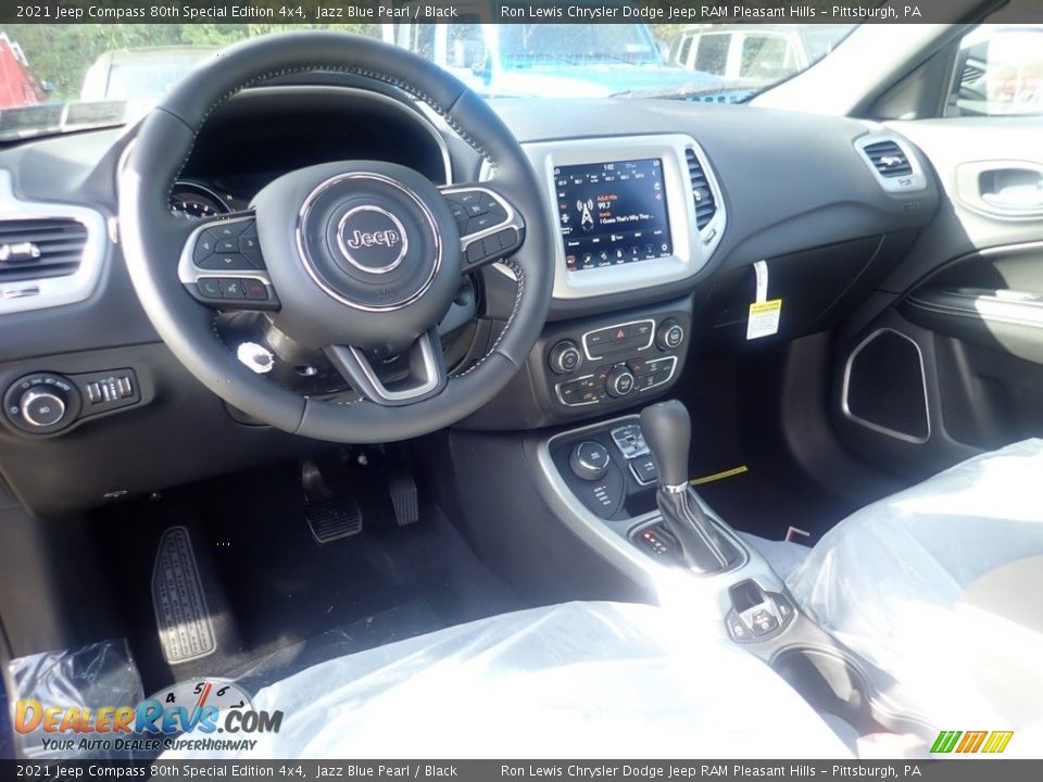 Dashboard of 2021 Jeep Compass 80th Special Edition 4x4 Photo #13