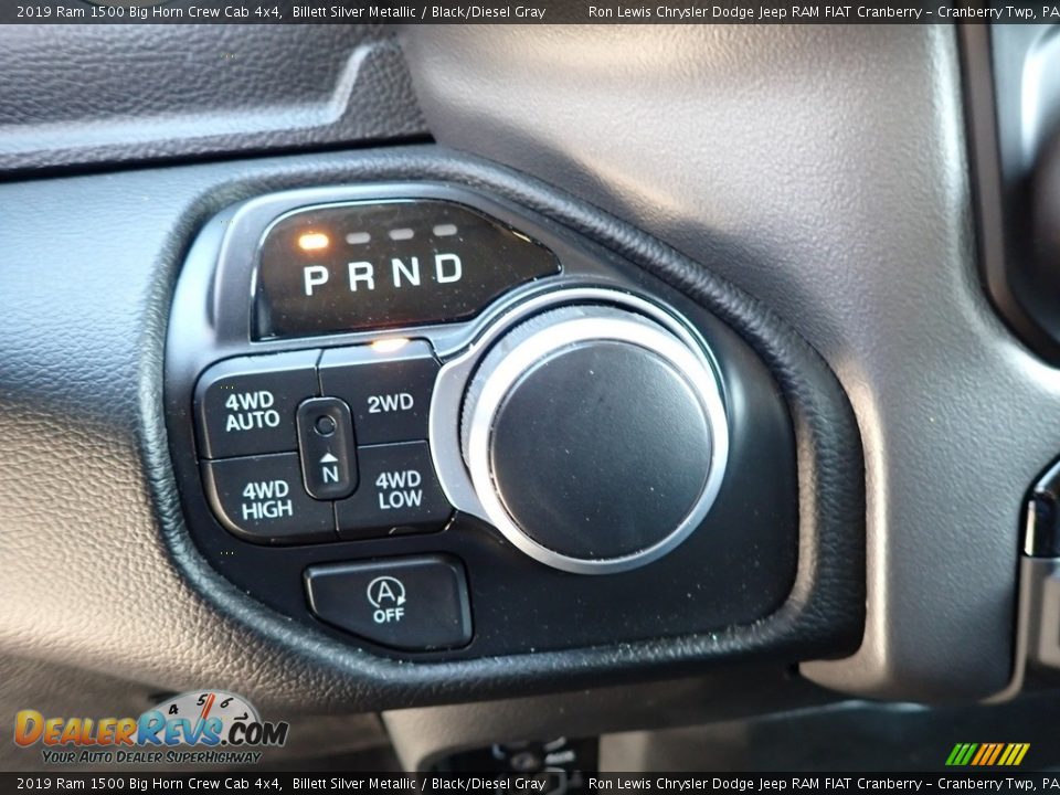 2019 Ram 1500 Big Horn Crew Cab 4x4 Billett Silver Metallic / Black/Diesel Gray Photo #18