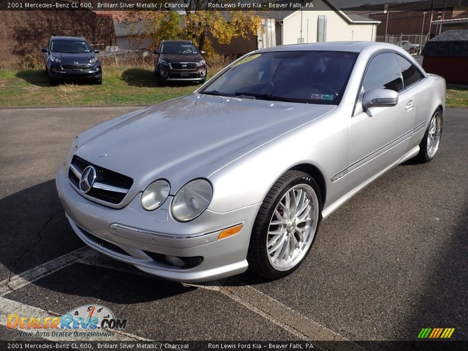 Front 3/4 View of 2001 Mercedes-Benz CL 600 Photo #5