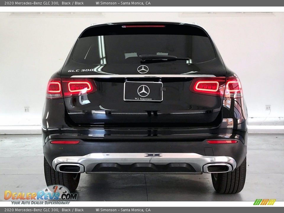 2020 Mercedes-Benz GLC 300 Black / Black Photo #3