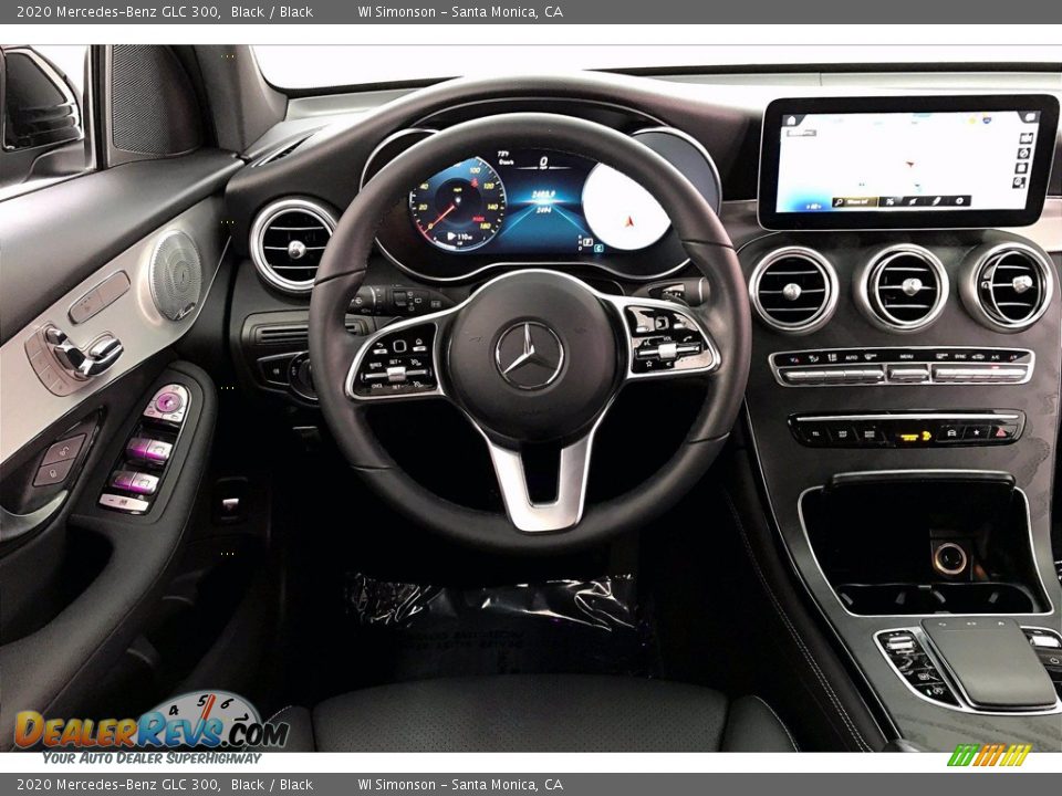 2020 Mercedes-Benz GLC 300 Black / Black Photo #4