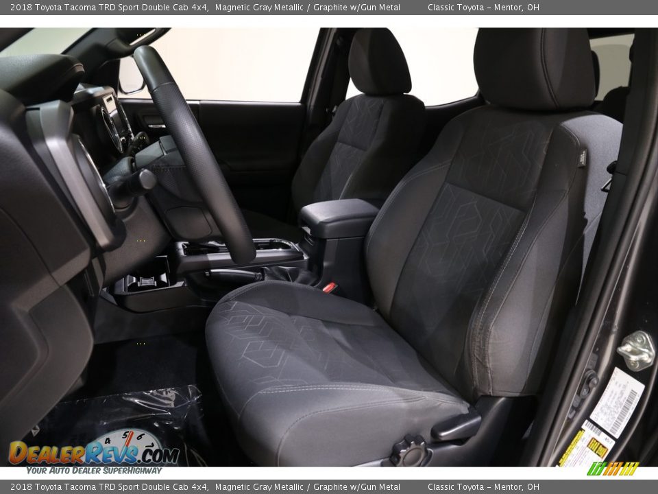 2018 Toyota Tacoma TRD Sport Double Cab 4x4 Magnetic Gray Metallic / Graphite w/Gun Metal Photo #5