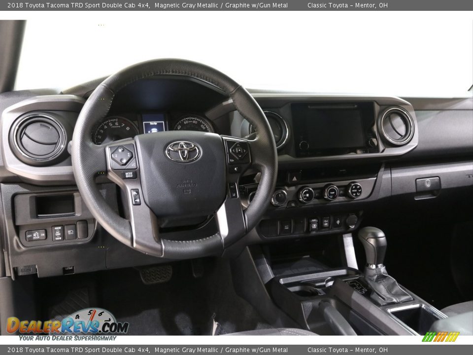 2018 Toyota Tacoma TRD Sport Double Cab 4x4 Magnetic Gray Metallic / Graphite w/Gun Metal Photo #6