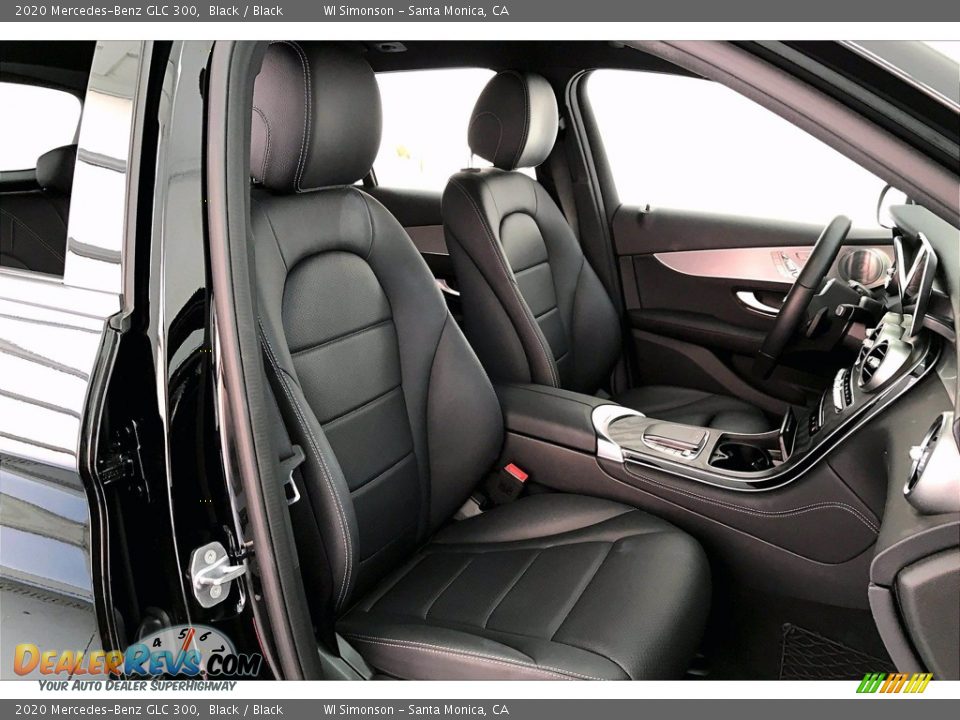 2020 Mercedes-Benz GLC 300 Black / Black Photo #6