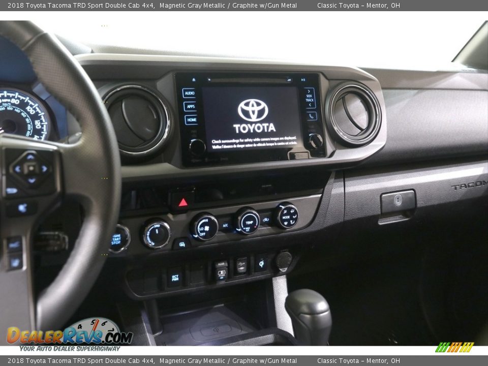 2018 Toyota Tacoma TRD Sport Double Cab 4x4 Magnetic Gray Metallic / Graphite w/Gun Metal Photo #9