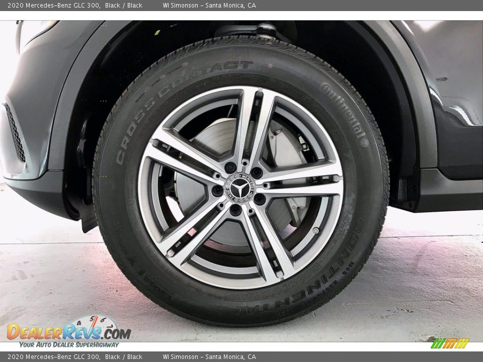 2020 Mercedes-Benz GLC 300 Black / Black Photo #8