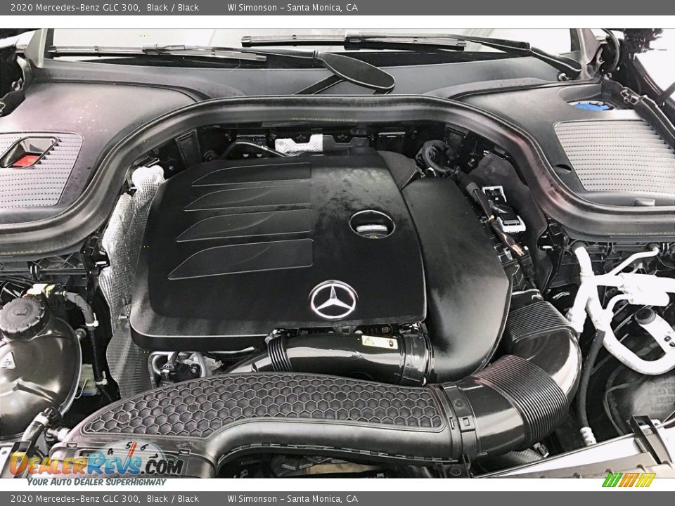 2020 Mercedes-Benz GLC 300 Black / Black Photo #9