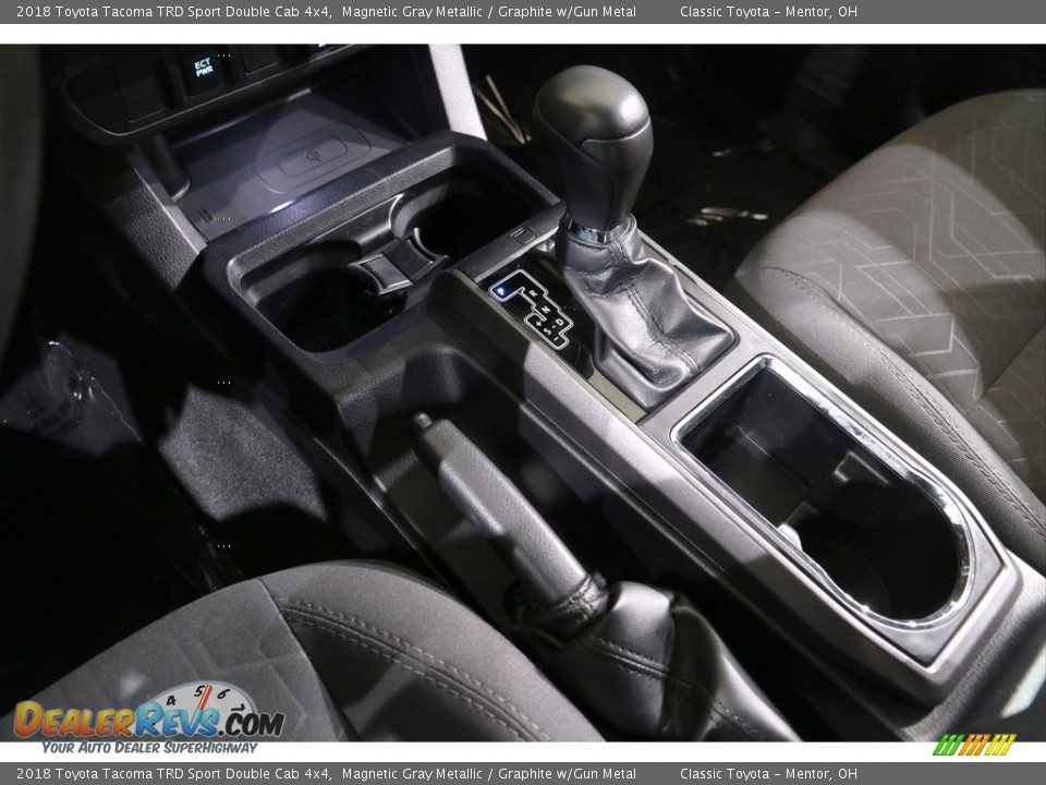 2018 Toyota Tacoma TRD Sport Double Cab 4x4 Magnetic Gray Metallic / Graphite w/Gun Metal Photo #14