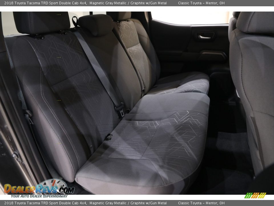 2018 Toyota Tacoma TRD Sport Double Cab 4x4 Magnetic Gray Metallic / Graphite w/Gun Metal Photo #16