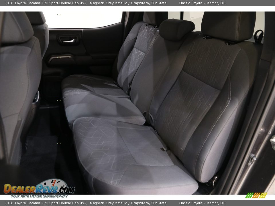 2018 Toyota Tacoma TRD Sport Double Cab 4x4 Magnetic Gray Metallic / Graphite w/Gun Metal Photo #17