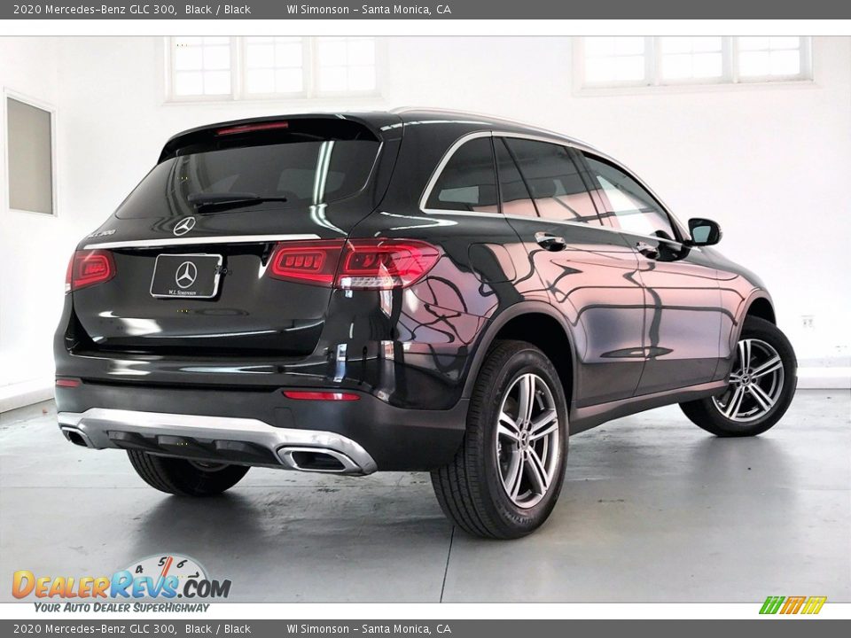 2020 Mercedes-Benz GLC 300 Black / Black Photo #13