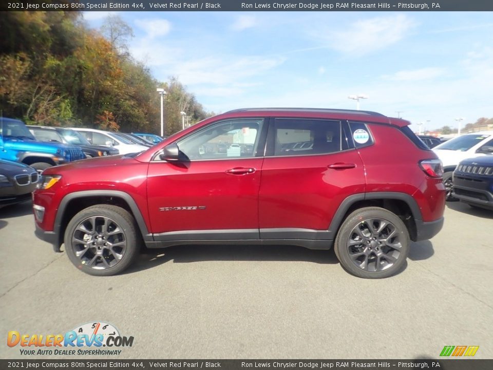 Velvet Red Pearl 2021 Jeep Compass 80th Special Edition 4x4 Photo #7