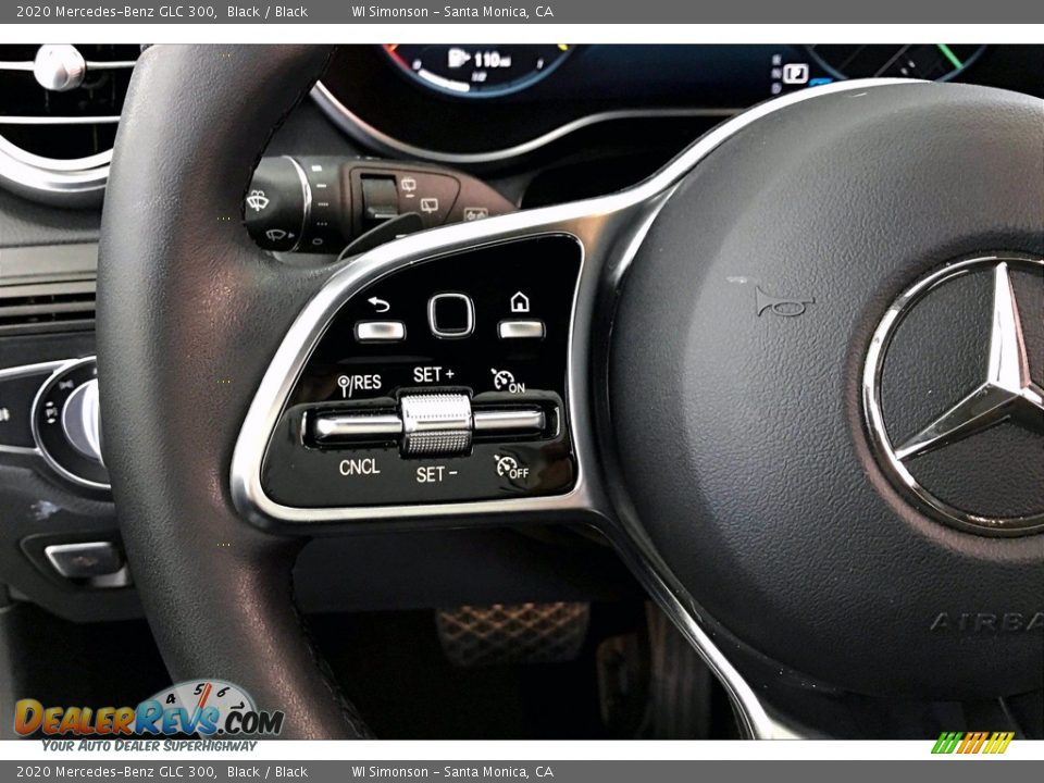 2020 Mercedes-Benz GLC 300 Black / Black Photo #21