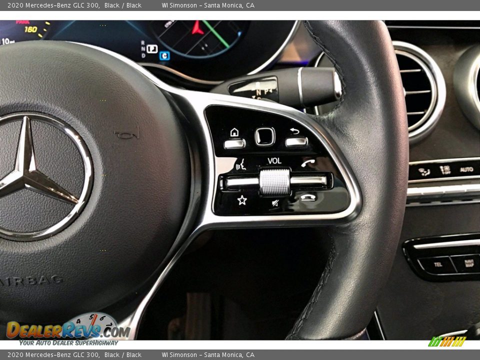2020 Mercedes-Benz GLC 300 Black / Black Photo #22