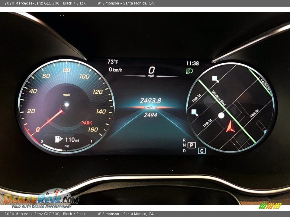 2020 Mercedes-Benz GLC 300 Black / Black Photo #23