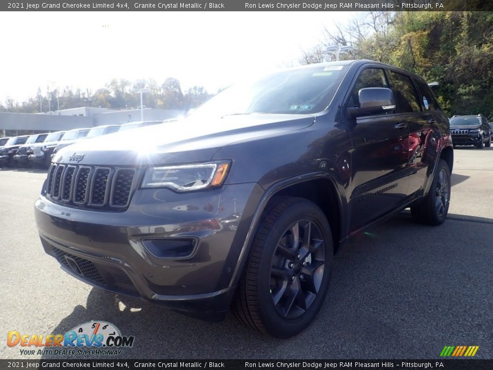 2021 Jeep Grand Cherokee Limited 4x4 Granite Crystal Metallic / Black Photo #1