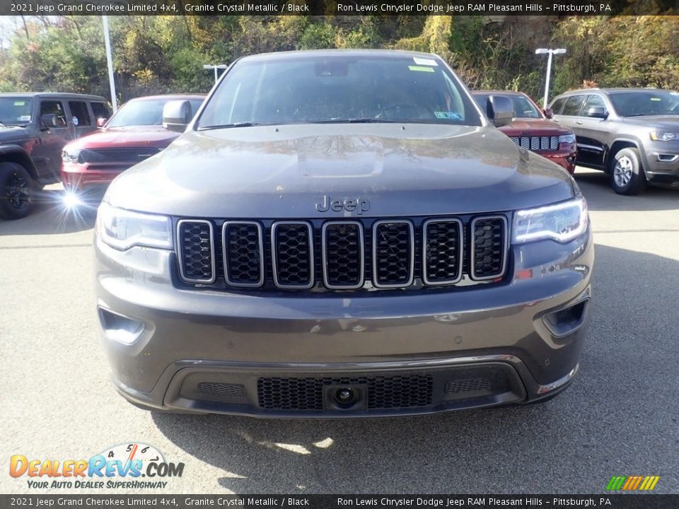 2021 Jeep Grand Cherokee Limited 4x4 Granite Crystal Metallic / Black Photo #2