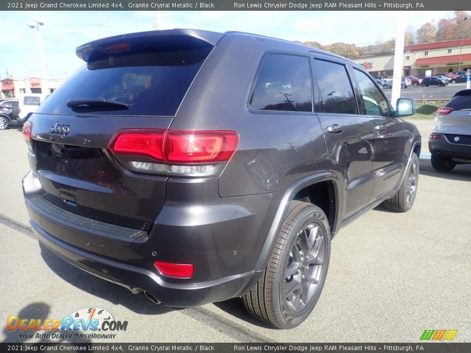 2021 Jeep Grand Cherokee Limited 4x4 Granite Crystal Metallic / Black Photo #5