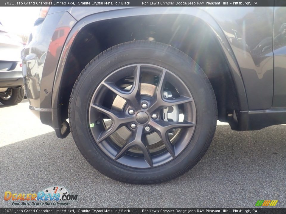 2021 Jeep Grand Cherokee Limited 4x4 Granite Crystal Metallic / Black Photo #6