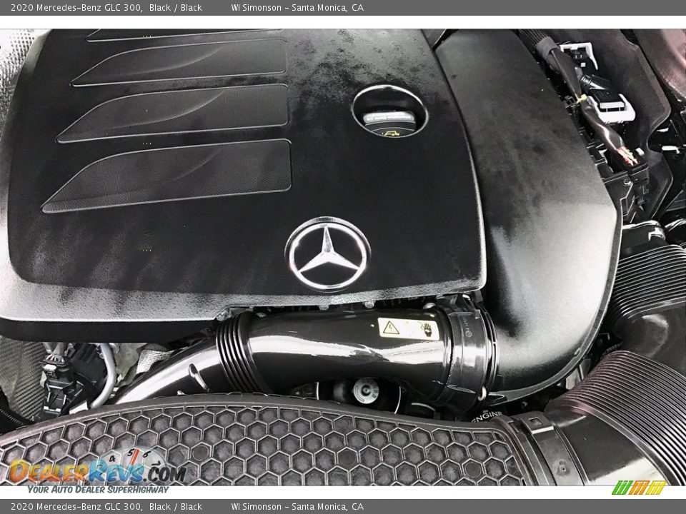2020 Mercedes-Benz GLC 300 Black / Black Photo #32
