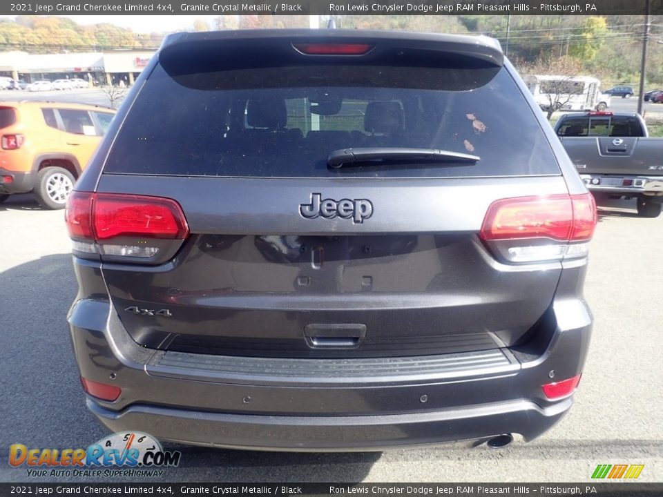 2021 Jeep Grand Cherokee Limited 4x4 Granite Crystal Metallic / Black Photo #10