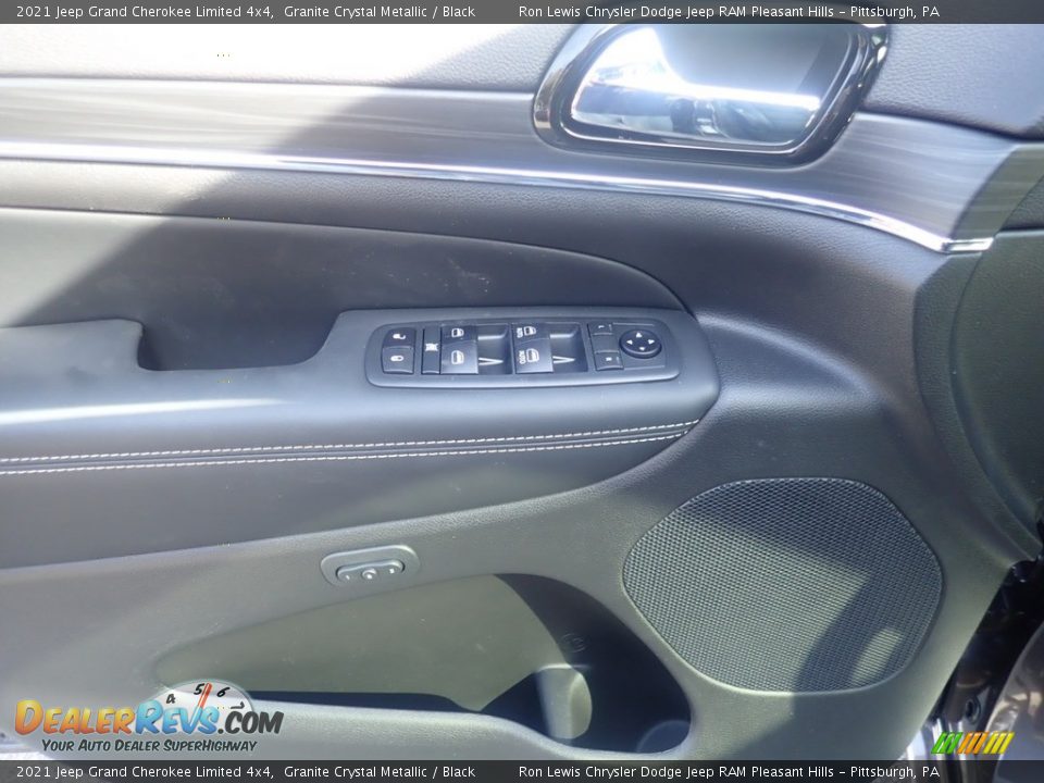 2021 Jeep Grand Cherokee Limited 4x4 Granite Crystal Metallic / Black Photo #12