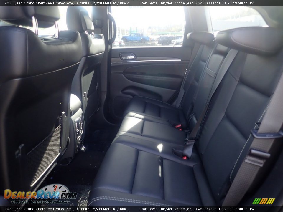 2021 Jeep Grand Cherokee Limited 4x4 Granite Crystal Metallic / Black Photo #14