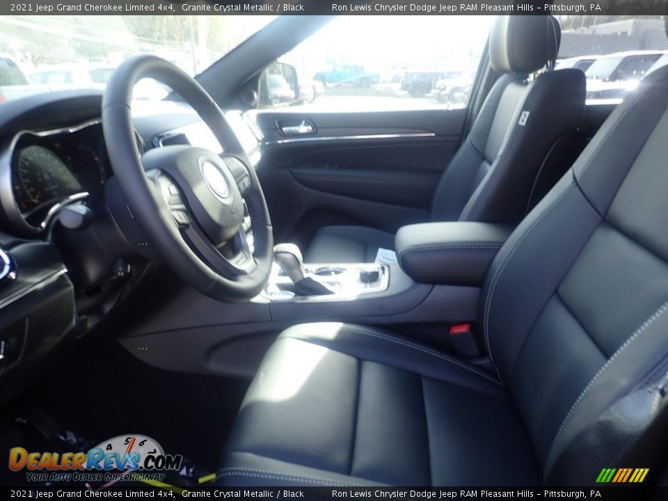 2021 Jeep Grand Cherokee Limited 4x4 Granite Crystal Metallic / Black Photo #15