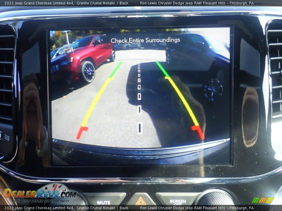 2021 Jeep Grand Cherokee Limited 4x4 Granite Crystal Metallic / Black Photo #16