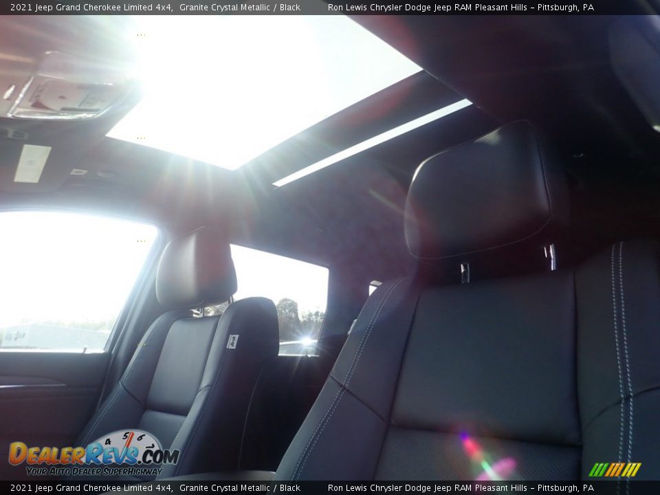 2021 Jeep Grand Cherokee Limited 4x4 Granite Crystal Metallic / Black Photo #19
